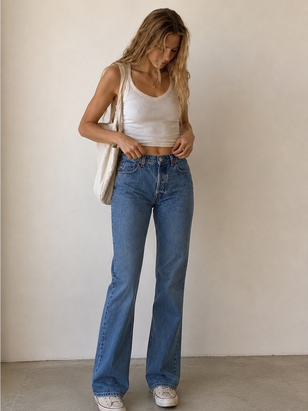 GAP Vintage Blue Jeans Classic High-Rise Bootcut Ankle